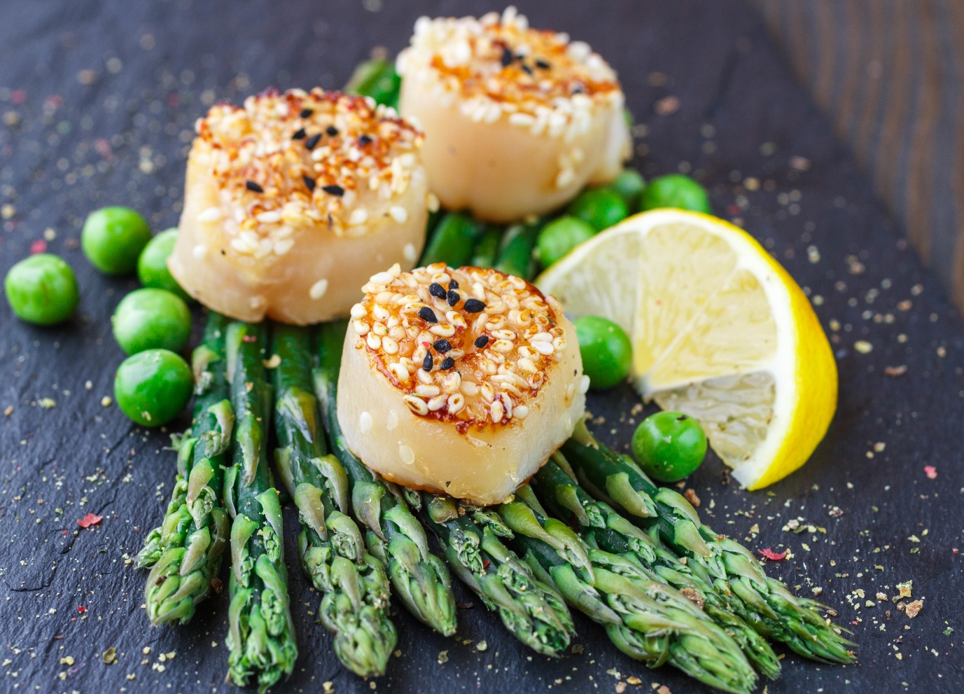 seared-scallops-with-steamed-vegetables-mother-strong-league